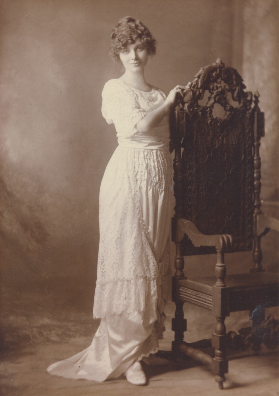Mary Hazel Thornton (Edwards) Wedding Portrait